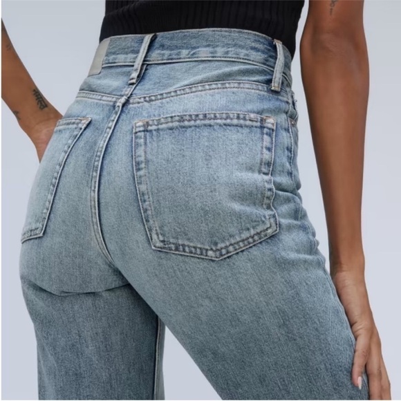 NEW WITH TAGS Everlane Vintage Rich Indigo Rigid Way High Jean in Size 26 - Picture 3 of 8